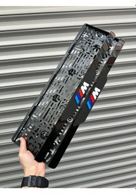 Resim Vipplaka Bmv M3 Uyumlu Ortası Mat Plakalık 