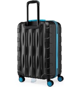 Resim 2'li Valiz Seti Büyük Boy - Kabin Boy Siyah 1167 Siyah 