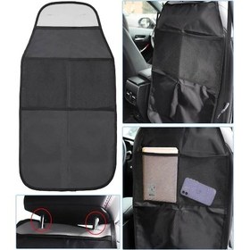 Resim Koltuk Arkası Oganizer File Çepli Koltuk Arkası Kirlenme Önleyici Koltuk Koruyucu Araç 2 Adet 