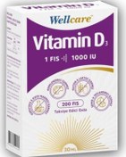 Resim Wellcare Vitamin D3-1000 Iu 30 Ml Sprey 