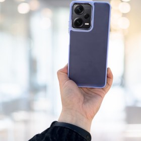 Resim Xi̇aomi̇ Redmi̇ Note 12 Pro 5G Arkasi Buzlu Şeffaf Hassas Düğme Kamera Çikintili Sert Mat Perfect L 