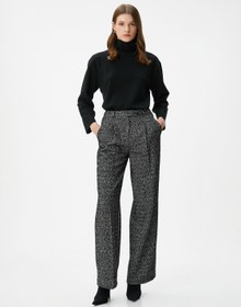 Resim Boğazlı Kazak Örgü Uzun Kollu Basic 