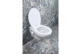 Resim Creavit Perla Asma Klozet TP320 Beyaz | Yavaş Kapanan Kapak 