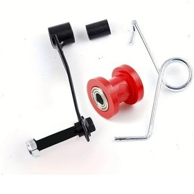 Resim Tongdashop Ktm Honda Yamaha Kawasaki Suzuki Atv Moto İçin 1set Kırmızı Zincir Tansiyon Ayar 