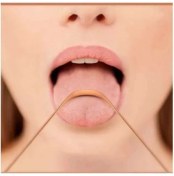 Resim Hijyenik Bakır Dil Fırçası 