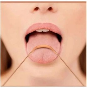 Resim Hijyenik Bakır Dil Fırçası 