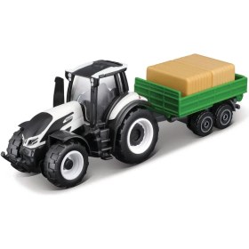 Resim Maisto Mini Work Machines Traktör ve Römork Set 07 