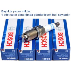 Resim Vw Passat 2.0 1994-2006 Bosch Lpg Bujisi 4 Adet 