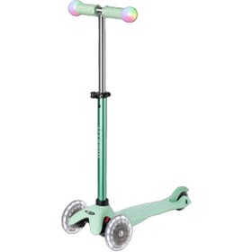 Resim Micro Micro Mini2grow Deluxe Magic Led Mint Unisex Çocuk Yeşil Scooter 