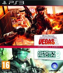 Resim Ubisoft Ps3 Tom Clancys Rainbow Six Vegas 2+ghost Recon Advanced Warfıghater - Orjinal Oyun - Sıfır Jelatin 