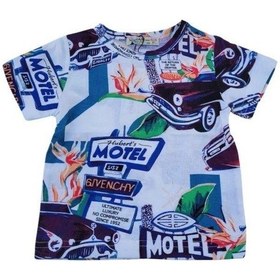 Resim Woo Rage Erkek Çocuk Araba, Motorsiklet,panda,yazılı Tshirt-11751-mürdüm Mürdüm 