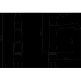 Resim Fontana Fd-0112 Lavabo Bataryası Altın 