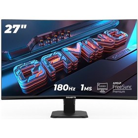 Resim Gigabyte GS27FC 27" 1 MS 180 Hz Full HD Curved VA LED Monitör 