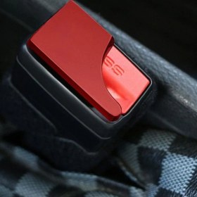 Resim Emniyet Kemer Aparati Koruma Kapagi Kirmizi 