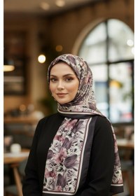 Resim Afvente Soft Gül Desen Lavanta Soft Pamuk Şal Diğer 