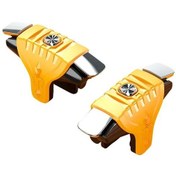 Resim F01-yellow-2pcs Abs Cep Telefonu Oyunu Tetikleyici R11 Pubg Gamepad Joystick Denetleyici A L1r1 Iphone Joystick & Gamepad 45429365 