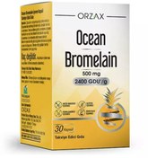Resim Ocean Bromelain 500 Mg Takviye Edici Gıda 30 Kapsül 