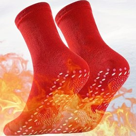 Resim 3 Çift Manyetik Rahatlatıcı Şalvar çorabı Kadın işin - Konforlu, Sıkıştırma ve Masajlı Sonbahar/Kız İlkbahar ile Noel Cadılar Bayramı, 3'lü Paket, 1 Adımda Teslim 