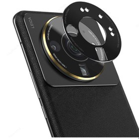 Resim Xiaomi 12S Ultra Kamera Lens Halkası Kapalı Tasarım Siyah 