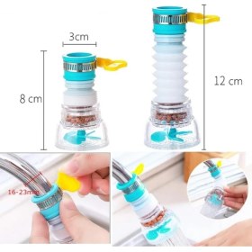 Resim Aspartam Oynar Başlıklı Pervaneli Taşlı Musluk Başlığı 