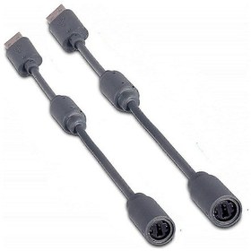 Resim Xbox 360 Kablolu Kumandalar Uyumlu 2 Paket Yedek Dongle Usb Koparma Kablosu - Koyu Gri Newway 