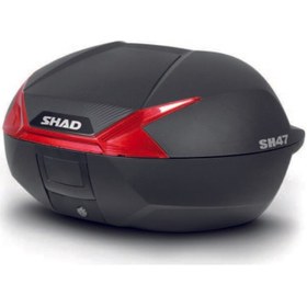 Resim Shad Sh 47 Karbon Kapaklı Reflektörlü Motor Çantası 