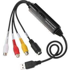 Resim Createtech Usb Video Ses Yakalama Kartı Mac Os 10.4-10.12 Vhs Vcr Dvd Tv Kaydedici Adaptör 