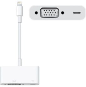 Resim Mobitell Lightning Uyumlu To VGA 1080P Full Hd Apple Iphone Ipad Ipod Çevirici Dönüştürücü Adaptör 