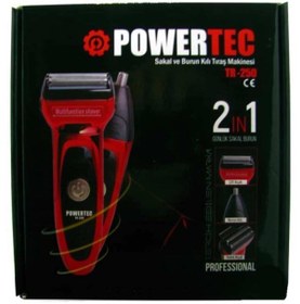 Resim Powertec TR-250 Günlük Sakal Ve Burun Kili Makinesi Powertec