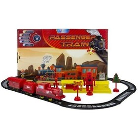 Resim Uj Toys 26 Parçalı İstasyonlu Pilli Tren Seti Uj6105 