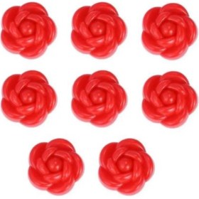 Resim Rozia Nevresim Yorgan Sabitleme 8 Adet Gül Desenli Battaniye Kırlent Sabitleyici Kılıf Tutucu Aparat Iğne 