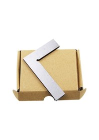 Resim Pazly 90 Derece Yüksek Hassasiyetli Karbon Çelik Bıçak Açısı Cetvel, 100x70 Cm, Muayene Aleti Diğer 