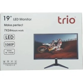 Resim Trio TR-19WSR 19" 60 HZ 5MS 1440X900 VGA+HDMI KUMANDALI SESLİ USB Lİ MONİTÖR + TV 