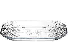 Resim Paşabahçe Timeless Servis Sunum Tabağı 30x18 cm Tekli - 54188 Şeffaf 