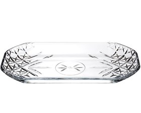 Resim Paşabahçe Timeless Servis Sunum Tabağı 30x18 cm Tekli - 54188 Şeffaf 