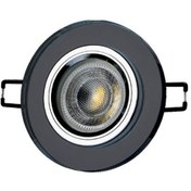 Resim Cata Zambak Dekoratif Cam Spot Yuvarlak Cat Ct-6646 