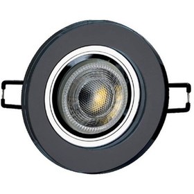 Resim Cata Zambak Dekoratif Cam Spot Yuvarlak Cat Ct-6646 