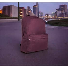 Resim Günlük Seyahat Kurs Sirt Çantasi Plain Dark Blue Daily Travel Course Backpack(Hugbag) 