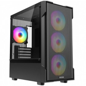 Resim Fazeon F1m650bbm F1 650w 80plus Bronze Mesh 4x120mm Raınbow Fanlı Matx Bilgisayar Kasası 