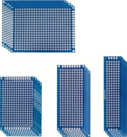 Resim Cloudstore 20 Parça Çift Taraflı Pcb Kartı 2x8 3x7 4x6 1.97x2.76ınch Dıy Lehim Seti 