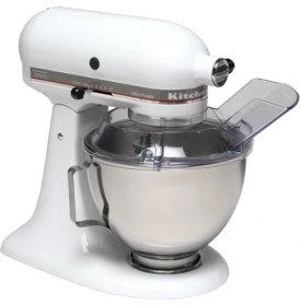 Resim KitchenAid Mutfakaid 300-WATT Ultra Power 4-1/2-Quart Stand Mixer, White 