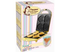 Resim Bestron 700W Stick Kalpli Waffle Maker Lüks Retro Waffle Makinesi 