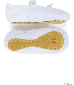 Resim Force Supports Force Beyaz Kanvas Bale Patiği - Pisi Pisi - Lastikli 