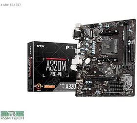 Resim MSI A320 AM4 RYZEN 5 3600 CPU 16GB DDR4 RAM HAZIR ANAKART SET 