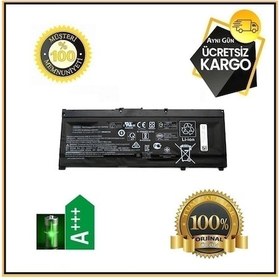 Resim HP Uyumlu Omen 15-Ce Serisi Notebook Batarya Laptop Pil 