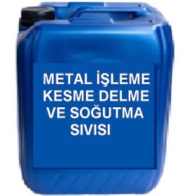 Resim Metal Işleme ,kesme, Delme Ve Soğutma Sıvısı 1 Bidon 20 Kg 