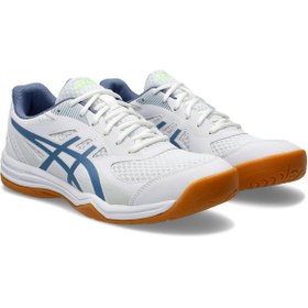 Resim Asics Upcourt 5 Erkek Beyaz Voleybol Ayakkabısı 1071a086-104 