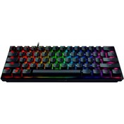 Resim Huntsman Mini RGB Q İngilizce Siyah Oyuncu Klavyesi Razer