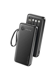 Resim Ven-dens Vd-pb058 10000mah Dijital Ekranlı Premium Powerbank Siyah 