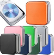 Resim Gaojunshop01 Pembe 40 Gözlü Taşınabilir Cd Dvd Kılıfı Dayanıklı Disk Saklama Organizörü 